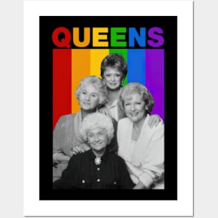 Golden Girls Queens Posters and Art